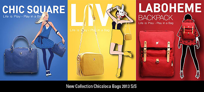 New Collection Chicaloca Bags 2013 SS